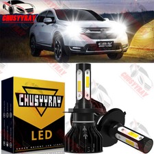 For Honda CR-V CRV 2012-2014 High & Low Beam 2X 6000K Front LED Headlight Bulbs