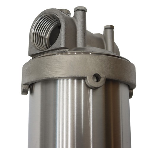 Brand New 1"NPT Stainless Steel Heavy Duty Pressure Water Filter Housing USA - Picture 9 of 17