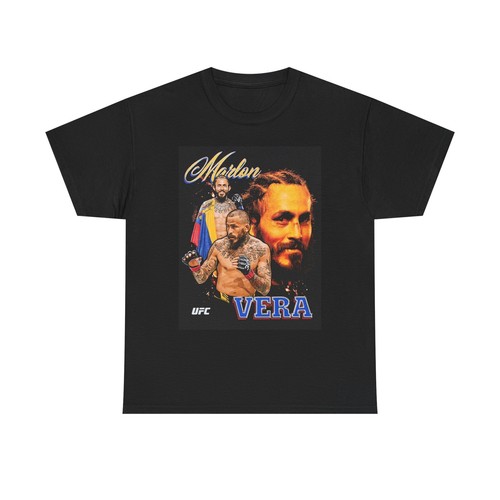 Camiseta Chito Vera Gráfica Vintage UFC Retro Unisex Camiseta Algodón Pesado - Imagen 2 de 5