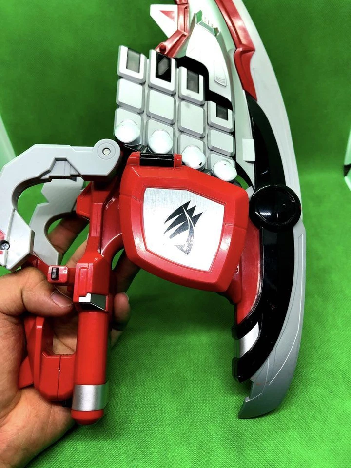 Espada de mano DX Cyblade Grip DX Super Gekkuro Transformation Gekiranger Bandai Foto 4 de 4