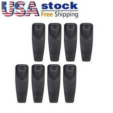 8x RLN6307 Belt Clip For CP110 A10 A12 RDU2020 RDV2020 RDU4100 RDV5100 radio