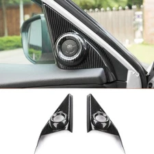 A-Pillar Tweeter Front Door Speaker Audio Cover Trim Bezel For Honda Civic 16-21