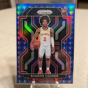 SHARIFE COOPER 2021-22 Prizm Basketball 75th Anniversary Diamond BLUE PRIZM #280