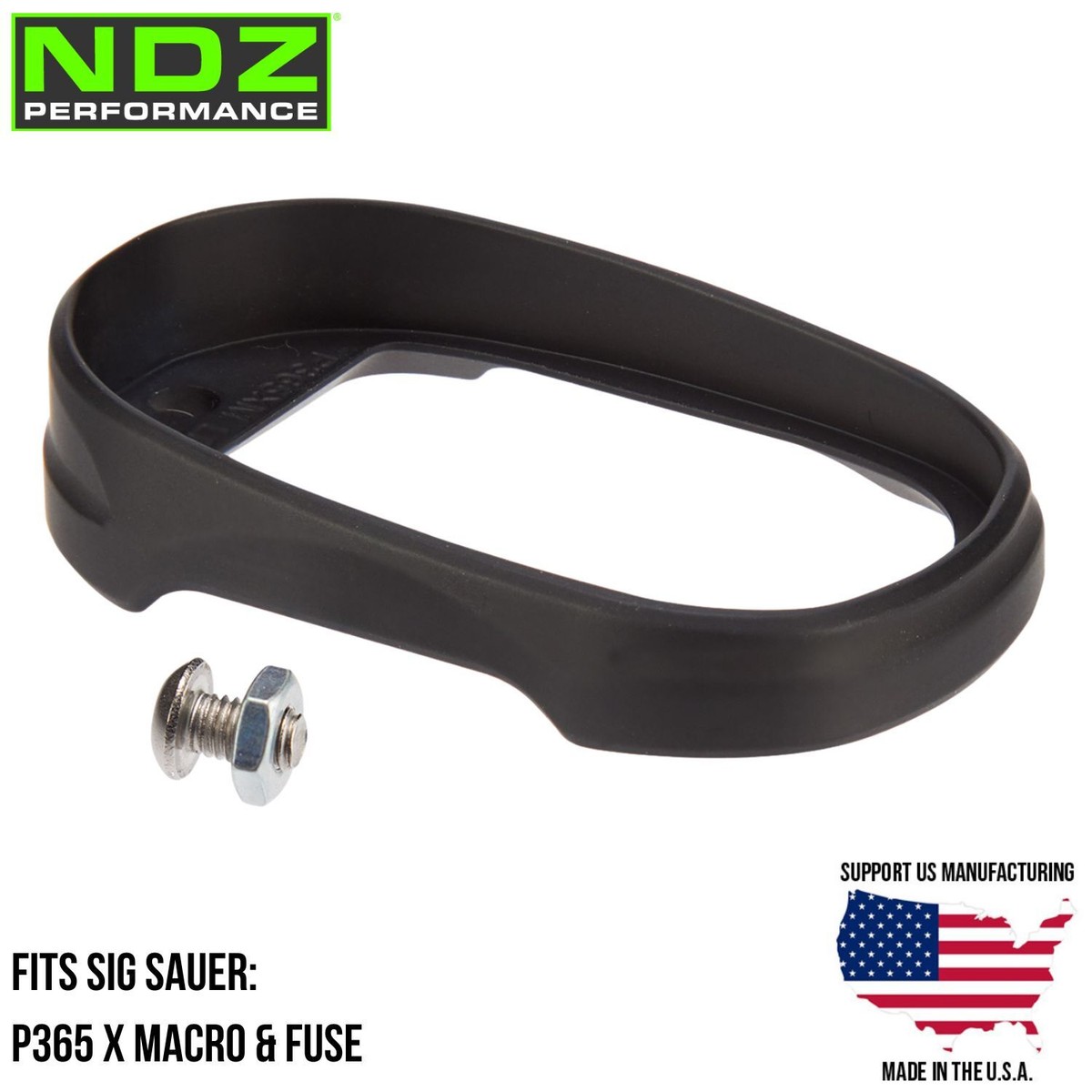 NDZ Sig P365 X Macro Fuse Carry Magwell Lo Pro Aluminum Wide