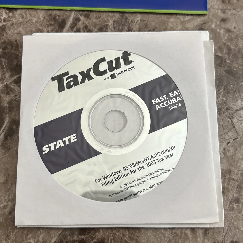 H&R Block TaxCut Premium Federal + State 2003, 2005, 2006 Tax Year - PC - Image 4 of 4