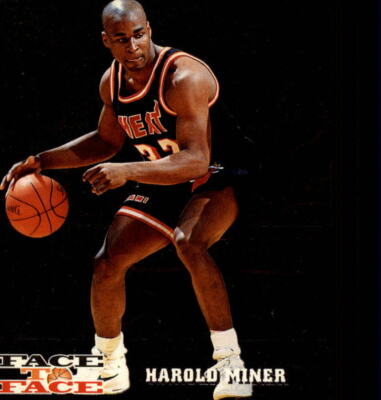 MICHAEL JORDAN - 1993-94 Hoops Face to Face Insert Card #10 w