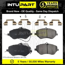 Fits Peugeot 407 2004- + Other Models IntuPart Brake Pads Set