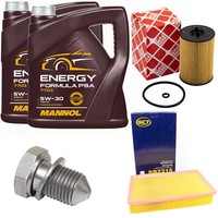 MotoröL Filter Set 5W-30 8 Liter + ÖLablassschraube FüR VW Transporter 2.0 TDI