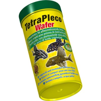 Tetra Pleco Wafers 250 ml für pflanzenfressenden Wels