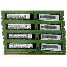 DDR3 32GB 4x8GB PC3-12800E 1600MHz 1.5V Ram ECC Unbuffered UDIMM for Workstation