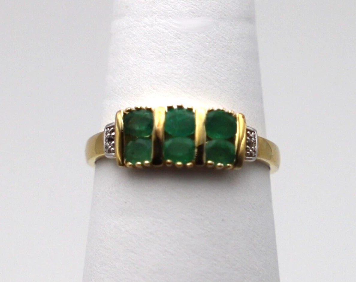 Stauer emerald rings deals