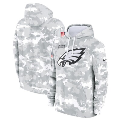 Philadelphia Eagles Salute to Service SweatShirt Nike NFL 2024 Arctic Camo  XL