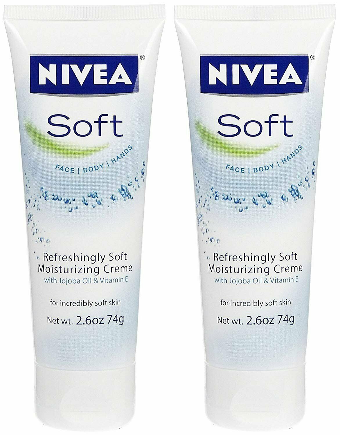 Nivea Soft Moisturizing Creme Refreshing Jojoba Oil & Vitami