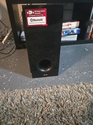 LG Wireless Bluetooth Active 40W Subwoofer S33A1-D - Untested | eBay