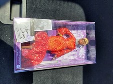 Barbie Signature Celia Cruz Inspiring Women Collector Fashion Doll in Red Dress