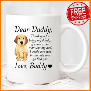 dear dog dad mug