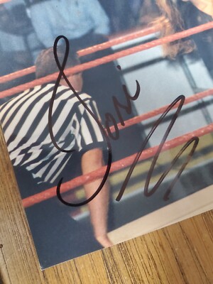 TORI & IVORY WWE WWF DUAL Signed AUTO 8x12 Rare VHTF 1/1 Photo