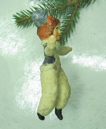 Ancien Ornement de Noël en coton Vintage Sapin Xmas Nouvel An 🎄#19325 - Foto 7 di 9