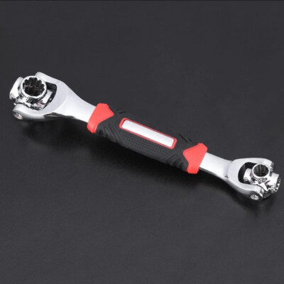   Wrench 48 in 1 Socket Wrench 360 Degree Rotation Spanner Work With Spline #E1
