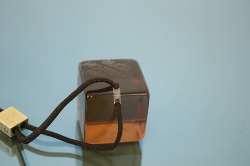 LOUIS VUITTON Logo Brown Hair Band Cube Gold Tone Hairband Good Used - 第 6/16 張圖片