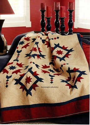 Double Dutch Quilt Pattern Pieced MS
