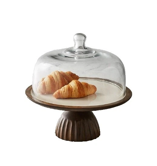 Glass Floral Cake & Cupcake Stands