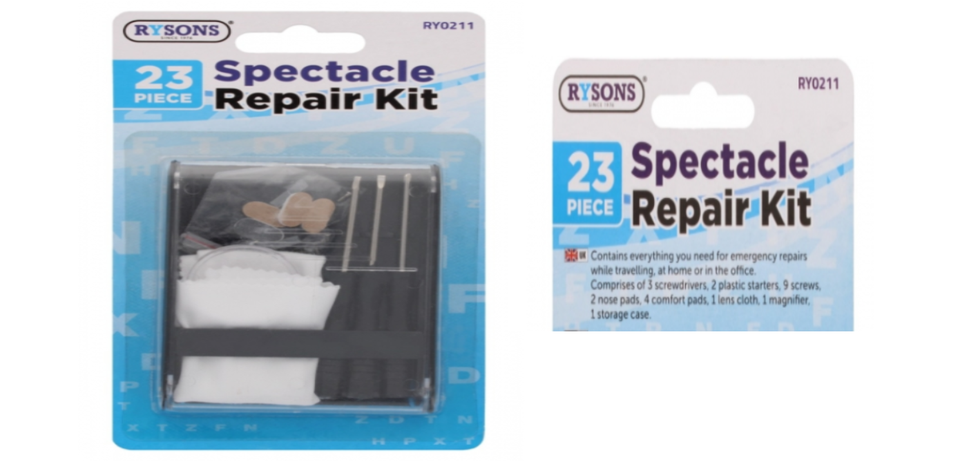 RYSONS 23 PCS SPECTACLES REPAIR KIT GLASSES REPAIR KITRY0211 eBay
