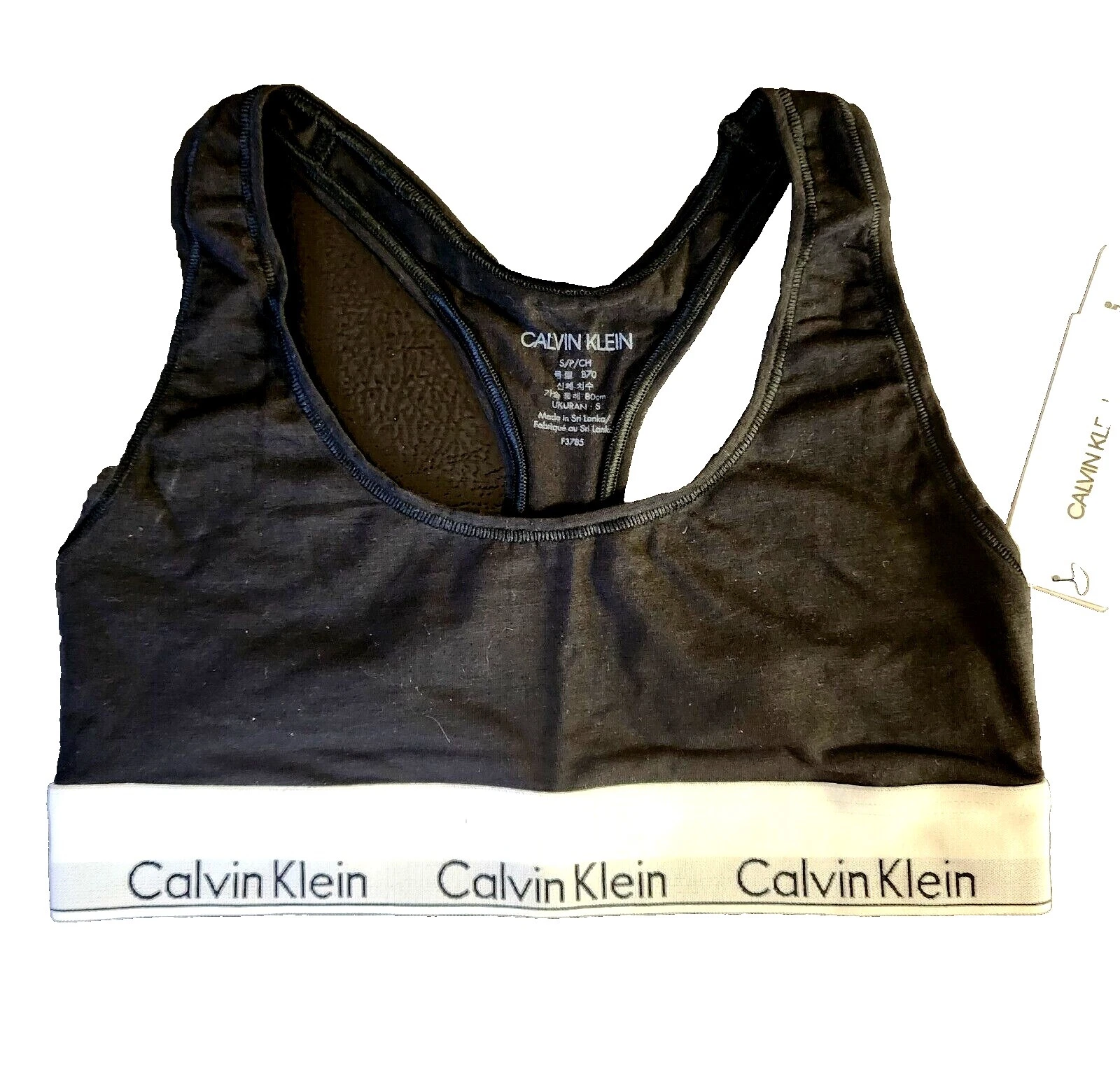 Mezcla de algodón Calvin Klein Negro Talla de ropa interior y de dormir para De mujer