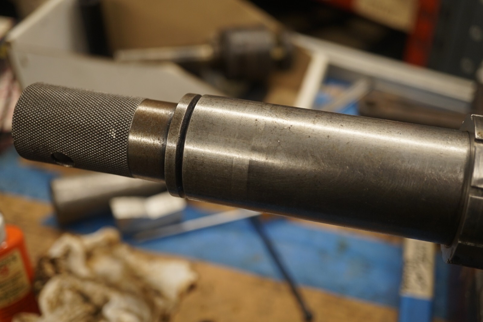 Weldon Tool Tilting Sub Base End Mill Air Bearing Grinding Sharpening