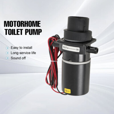 Electric Motor Pump 12V Macerator for Jabsco 37010-Series Toilet