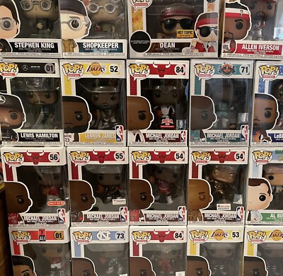 Various Funko POP Albums Basketball Boxing Icons Movies Racing Television NIB