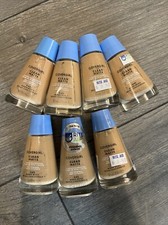 Lot Of 7 Covergirl Clean Matte Liquid Foundation Makeup 545 - WARM BEIGE New