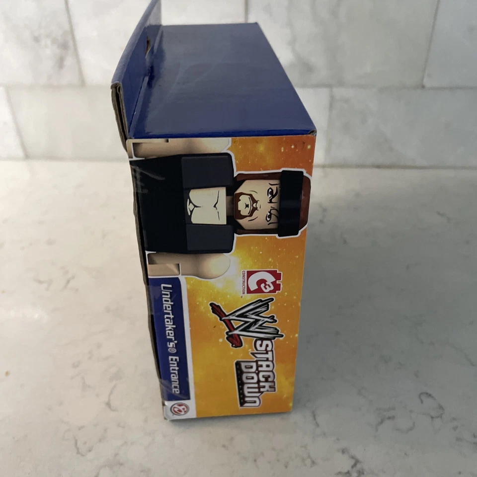 WWE Stack Down Building Block Set Undertaker's Entrance 21011 NEW - Image 3 of 4