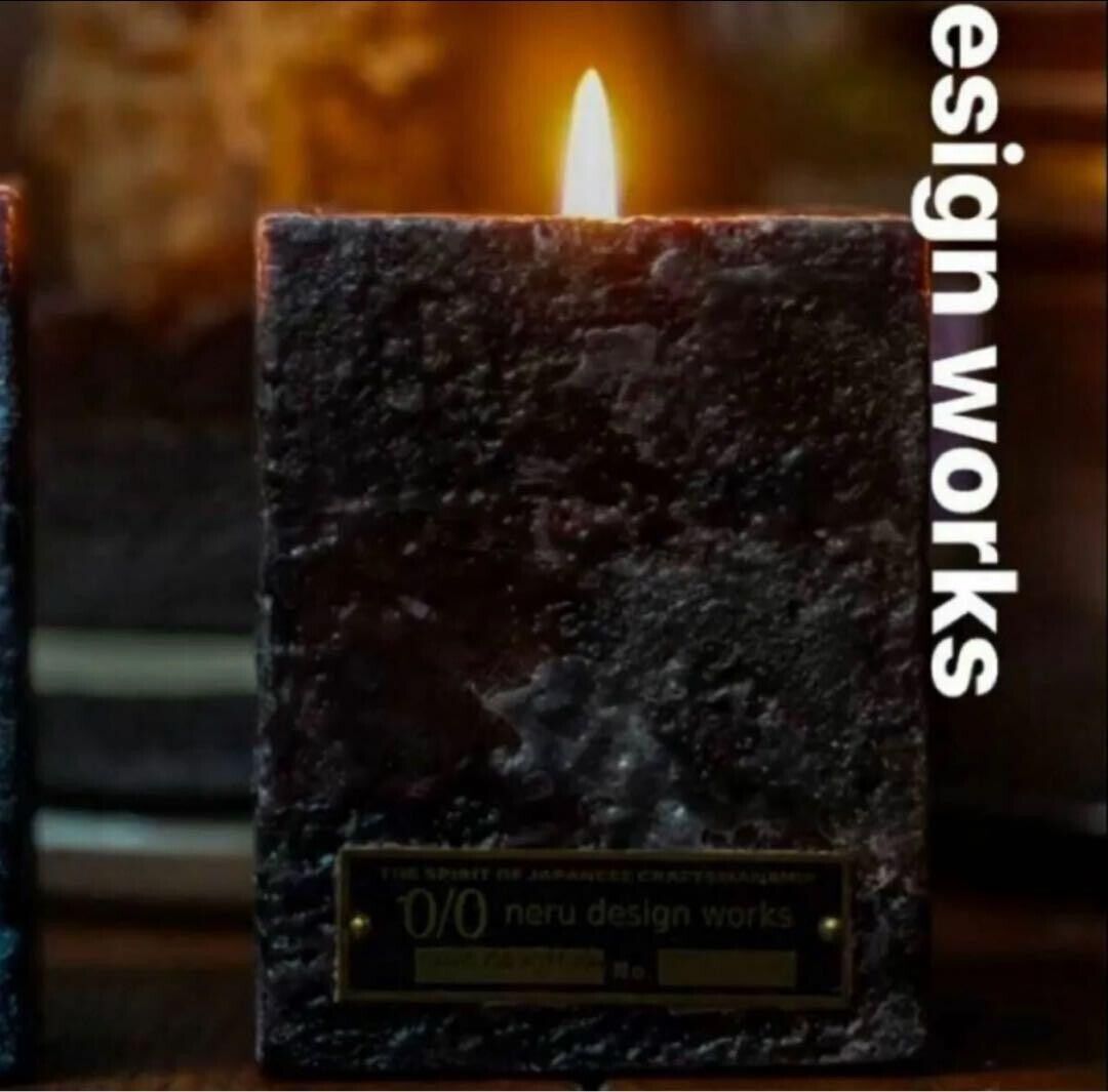 neru design works aroma candle neru no akari sandal wood neru design works aroma candle neru no akari sandal wood