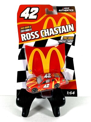🔵BIG-ARCH: McDonalds Food, Nascar Race Car w Golden Arches Hood