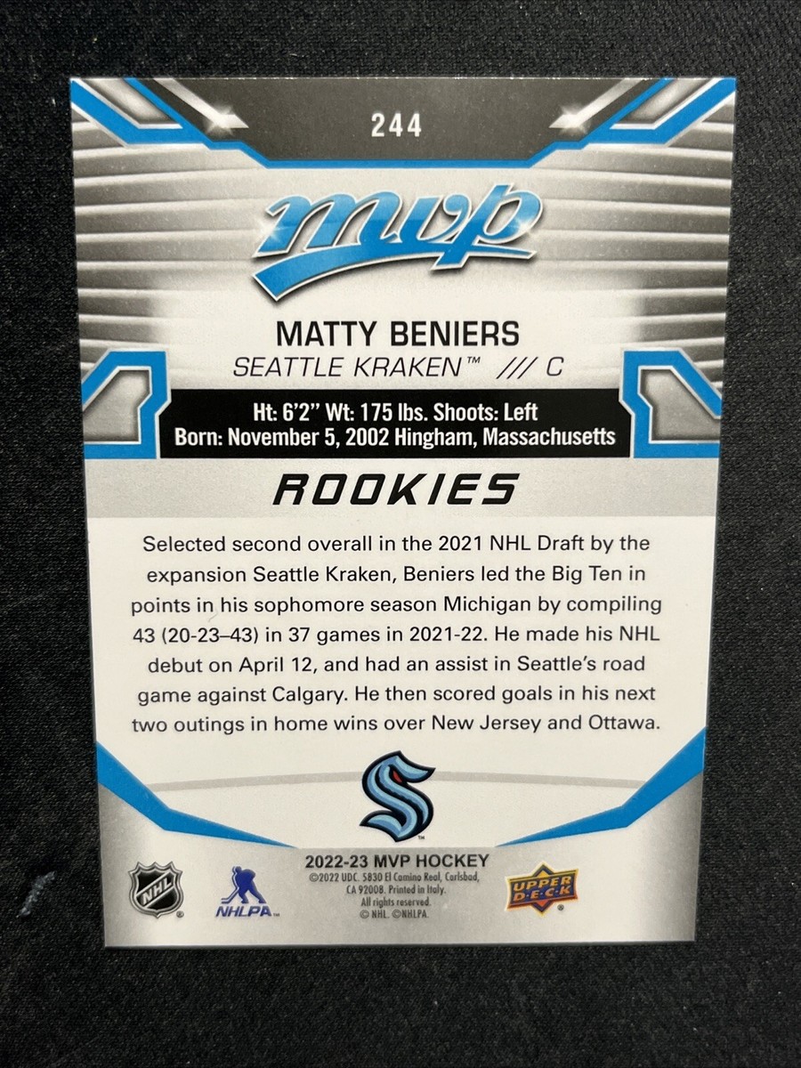 Nhl Expansion Nhl Draft 2021 Watch Online 2021-22 UPPER DECK