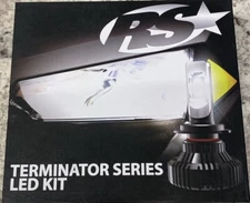 NEW RACE SPORT TERMINATOR SERIES LED KIT IP67 FANLESS HEATSINK TECH PLUG / PLAY