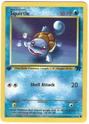Squirtle Pokemon Card 1st Edition | eBay