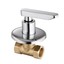 Brass Concealed Valve Handle Bathroom Shut Off Shower Switch ...