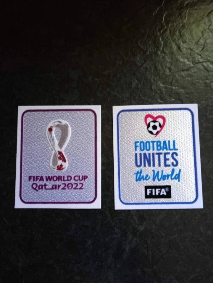 Patch Coupe Du Monde 2022 Qatar - Version Claire - Unisexe - Neuf
