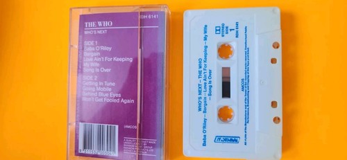THE WHO ,Who’s Next, Music Cassette Tape ,FREE POSTAGE and TRACKING !!! - Picture 4 of 5