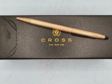 Cross Classic Century Brushed Rose Gold Tone PVD Ballpoint Pen AT0082-123 NEW