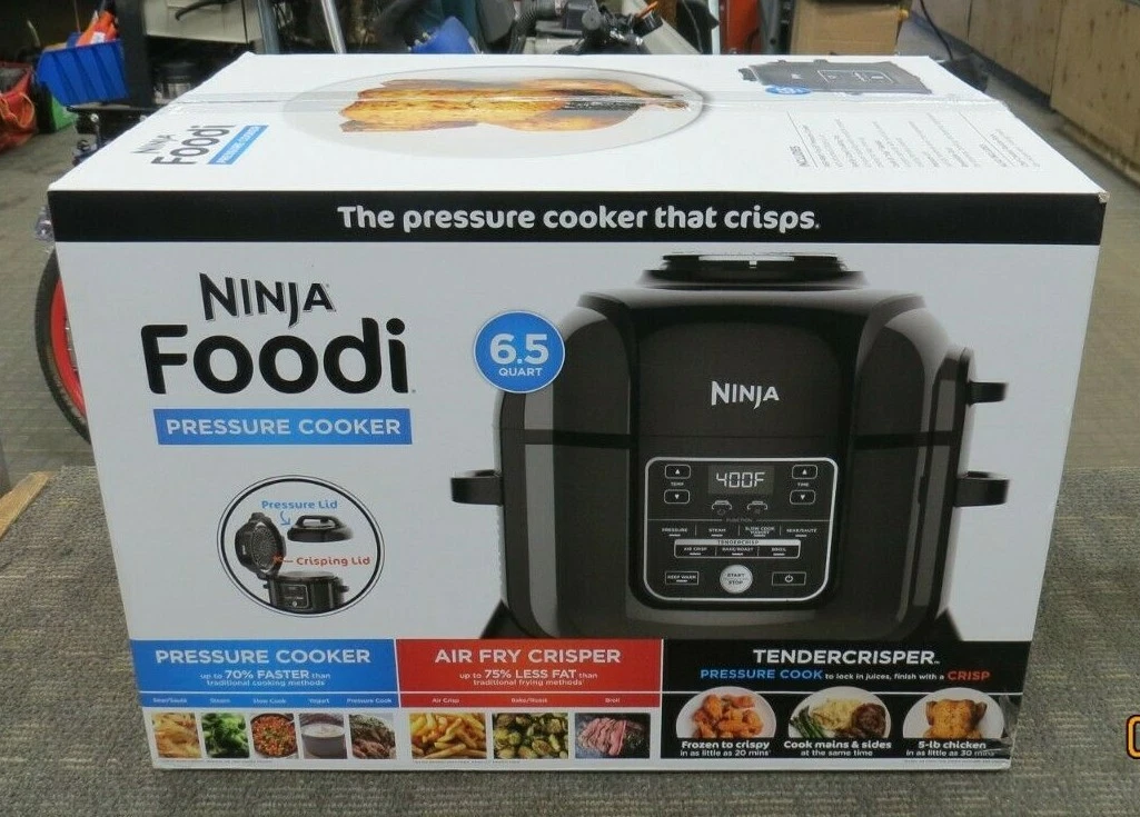 NINJA Foodi 9-in-1 6.5 Qt. Electric Pressure Cooker & Air Fryer