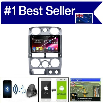 HOLDEN COLORADO RC 2008-2012 GPS APPLE CARPLAY ANDROID AUTO ODB DAB TPMS DVR  9''