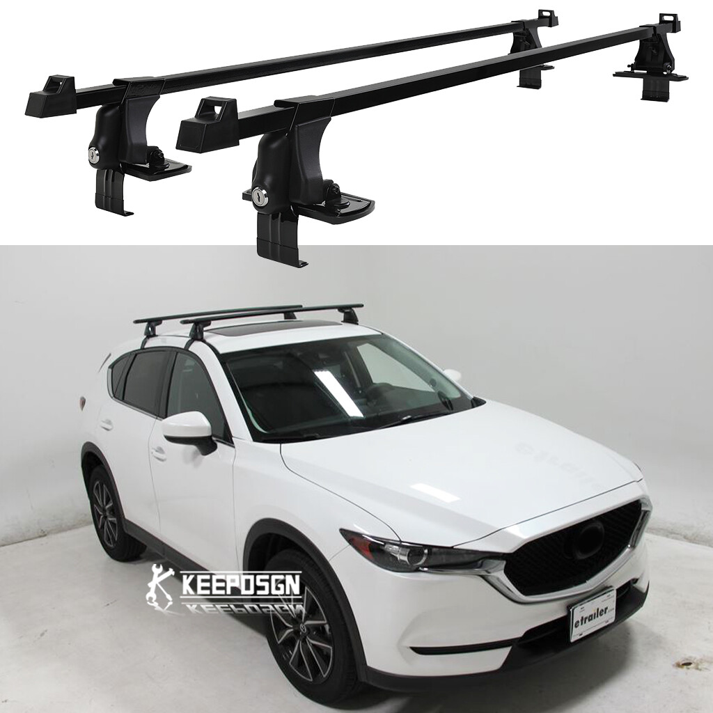 For Mazda CX5 CX-5 54" Roof Rack Cross Bar Luggage Cargo Kayak Carrier w/ Lock