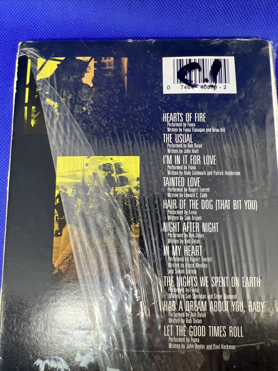 Hearts Of Fire Orig Soundtrack CD RARE Bob Dylan Fiona Rupert