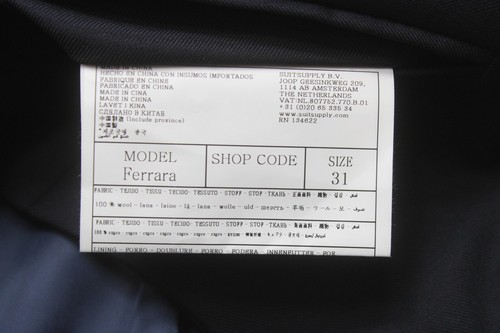 SUITSUPPLY Havana FL / Ferrara / Brescia Suit Men's UK 52S Wool 3in1 - Picture 17 of 23