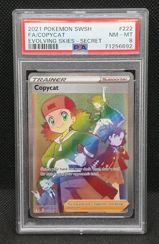Copycat graded PSA 8 for sale on eBay