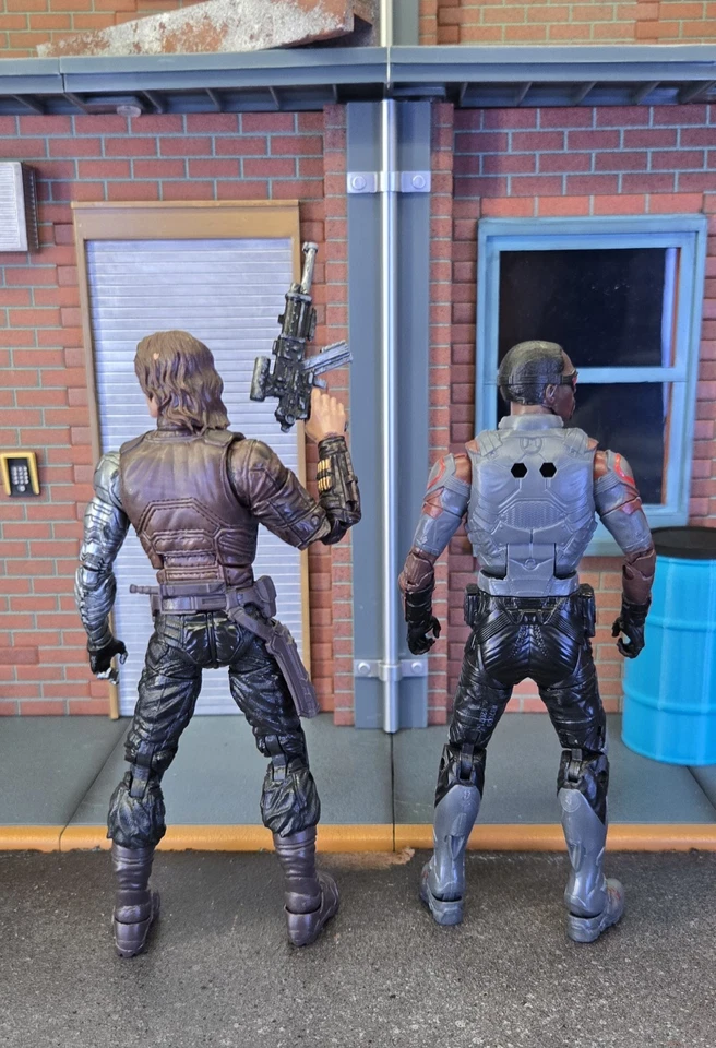 Marvel Legends Halcón y el Soldado de Invierno 6" Figuras de Acción Disney Paquete de 2 Foto 4 de 4