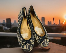    Franco Sarto Zapp Classic Ballet Flats Shoes   Leopard Print   Women Sz 6.5 M